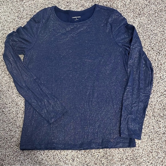 🌌Lands' End Girl's Long Sleeve Top🌌 - Picture 12 of 13